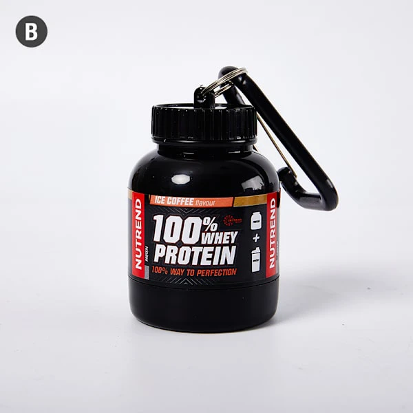Outdoor Sport 100ML Mini Bärbar Proteinbehållare