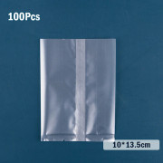100 Styck Tjockare hine Seal Bags Clear Frosted Biscuit DIY Baking