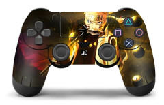 3-pack PS4-kontroll stickers, PS4 spelkonsol-kontroll stickers, P4-kontroll stickers