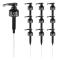 10-pack Kaffedispenser Sirapspump Svart Vätskedispenser För Monin Sirap Snow Cones Smaksättningar &