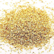Krossat glas oregelbundna metalliska flisor strössel chunky glitter guldpläterad 100g 2-4mm för nagelkonst hantverk diy vasfyllning epoxihartsform scrapbooki