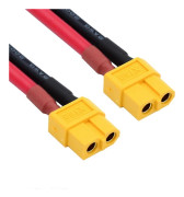 PW-052-FF XT60 0,5 m Kabel Hona till Hona 12AWG Förlängningssladdkontakt för RC-batteri
