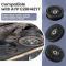 532194326 V-belt Idler Pulley and 532194327 Flat Idler Pulley Kit Compatible with Riding Lawn Mowers, Replaces 280-6630-FO-