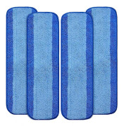 4-pack mikrofiber rengöringspads kompatibla med Bona Premium Spray Mopp