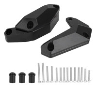Motor Skyddsskydd Ramskydd Fallskydd Passar för Yamaha YZF R1S MT-10 FZ-10 15-20 (Svart)