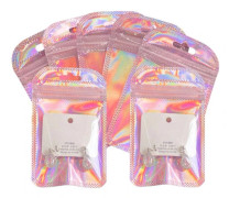 50 st Förpackningspåsar Zip-låspåsar 6,5x10 cm ROSA ROSA 6.5x10cmPink