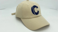 Cap Dam C Bokstav Broderi Mjuk Topp Vår Och Sommar S Beige