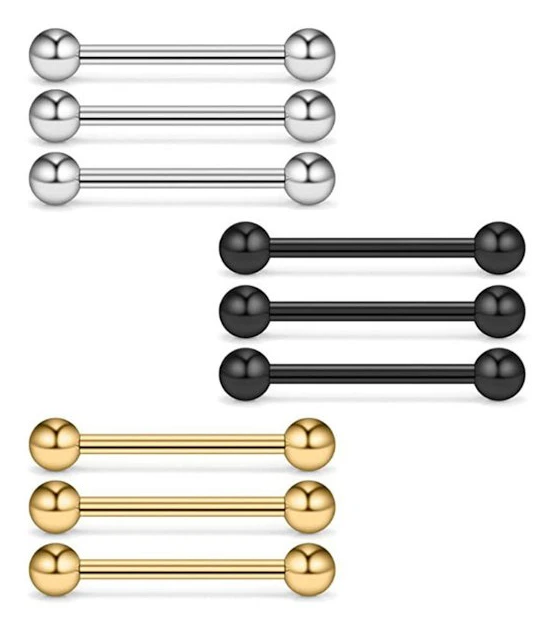 15 Tungpiercingar med mänsklig punktering