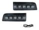 Främre stötfångare LED varselljus dimljus för Toyota 4Runner 2010-2013 Vit/Gul blinkers