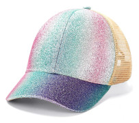 Criss Cross Hat Tvättat Sliten Baseballkeps Hästsvanshatt Hög Slarvig Bulle Ponycap för Kvinnor…