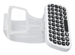 Trådlös tangentbordskontroll Trådlös tangentbordskontroll Abs Akryl Vit för PS5 Trådlöst tangentbord Bärbar Mini Gamepad Chatboard Trådlös