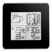 Trådlös BN-väderstation Digital väderstation Inomhus- och utomhusväderstation Prognostermometer Sensor Klocka Hemhygrometer