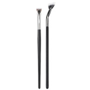 2 st Mascara Fan Brush - Syntetisk fiber, naturlig lyfteffekt, förstärker nedre fransarna, inga klumpar eller fläckar