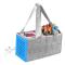 Bärbar väska för Toniebox Starter Set Kompatibel med Toniebox + Creative The Portable Speaker Hörselförvaring Filt Organizer Bag (blå)