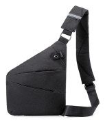 Multificka crossbody, herrbröstväska, stöldskyddad bröstväska