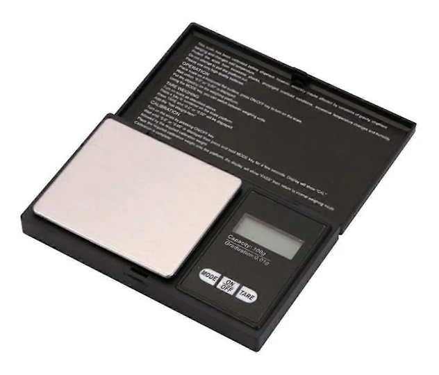 Miniatyr Elektronisk Smyckesvåg 100G/0.01G Hög Precision Smyckesvåg Balans Elektronisk Digital Paketvåg