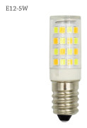 LED majslampa utan flimmer E12-5W E12-5W E12-5W
