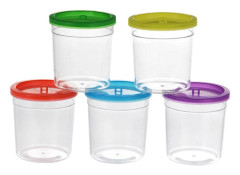 Plast Aquarium for Kids Mini Transparent Betta Cups Inkubator för små fiskar