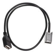Bilstereo USB Adapter Kabel Stöd MP3 WMA WAV Ersättning för MITSUBISHI Outlander ASX Lancer
