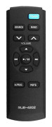 RUE-4202 Ersättningsfjärrkontroll för Alpine bilstereo CDE-HD137BT CDE-HD138BT CDE-HD148BT CDE-164BT CDE141 U