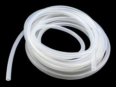 Silikonrör - 5mm Inre Diameter X 8mm Yttre Diameter, Längd 8 Meter, Livsmedelsklassad Flexibel Slang, För Pumpöverföring [xh]