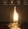 42w E14 C35 Dimbar halogenlampa Ac 220-240v Varmvit 2700k E14 Transparent halogenlampa (10st) (FMY)