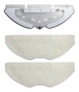 Moppfäste Kit Kompatibelt med 360 S8 / TP-Link Tapo RV10/RV20/RV30 Robotdammsugare Mikrofiberdynor-Perfekt