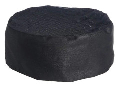 Acsergery 1 st svart kockmössa andningsbar mesh topp skalle mössa unisex kockmössa unisex cool present
