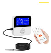 Temperatur Fuktighet Sensor Elektronisk Digital Hygrometer Detektor Inomhus Smart Hem Termometer