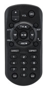 Bärbar Rm-rk258 fjärrersättningsfjärrkontroll för Jvc Kw-v21bt Kw-v11