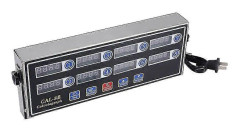 Cal-8b Bärbar Calculagraph, 8-kanals Digital Timer, Kök Matlagning Timing LCD-display Klocka Vibrationspåminnelse-XS2-