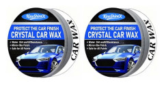 Kristall Keramiskt Bilvax Hydrofobisk Beläggning Polish - Repreparation & Långvarig Glans för Bilar, Lastbilar & SUVs 2pcs