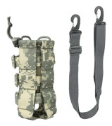 Multifunktionell vattenflaskhållare påse Justerbar vattenkokare med dubbla fatspännen utomhus Ac Acu With Shoulder Strap