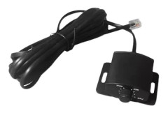 Bilbasförstärkare Fjärrkontroll Förstärkare för bilstereoljud Volymregulator med kabel