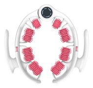 Cellulite Massager, Ring Massager Roller Ben, Manuell Anti-Cellulit Massager med Avtagbara Massagehuvuden, för Ben, Mage, Rumpa, Armar pink