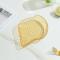 Torkad Frukt Snacksbricka Dumpling Tallrik GUL B B Yellow B-B