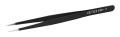 Antistatiska, avsmalnande spetsar pincett/tång, rak tång verktyg 13,97 cm lång