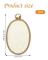 Naturliga Loofah Svamppads, 2-pack Ansikts- och Kroppsexfolierande Skrubbar för Djuprengöring, Återanvändbara Bad- och Duschsvampar för Sm Natural Beige 16x 16 x 11cm