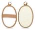 Naturliga Loofah Svamppads, 2-pack Ansikts- och Kroppsexfolierande Skrubbar för Djuprengöring, Återanvändbara Bad- och Duschsvampar för Sm Natural Beige 16x 16 x 11cm