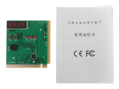 PCI & ISA Moderkort Testare Diagnostik Display 4-Siffrig PC Dator Moderkort Felsök Post Kort Analysator