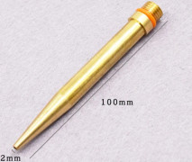 Limpistolmunstycke Smältlimpistolmunstycke 100X2,0MM (KONISK) 100x2.0mm(conical)
