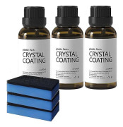 3 st bils plastbeläggning medel 30 ml plastdelar kristallbeläggning