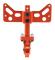 Metal Rear Bumper Tow Trailer Hook for Axial SCX6 JLU Wrangler 1/6 RC Car Upgrade Parts Accessories, Orange