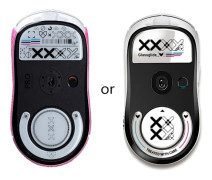 1 set 0,8 mm glasmusfötter skridskor Musklistermärke för Logitech G Pro Wireless GPRO X Superlight rundade böjda kanter