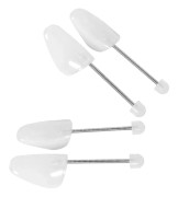 NY-2 par vita traditionella flexibla skoblock i plast för män och kvinnor - Skoblock UK 6.5-9/EU 39-42