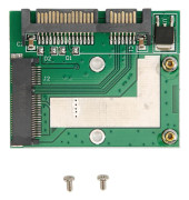 MSATA SSD till 2,5 tums SATA-adapterkort 6,0 Gbps Mini PCIe SSD-omvandlare SATA3