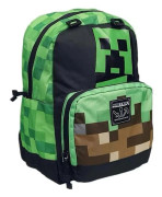 Minecraft Backpack - Creeper Lawn