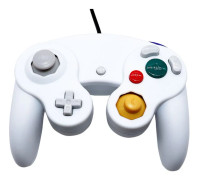 NGC Spelkonsolkontroll, NGC Enkelpunkts Trepunktskontroll, GameCube-kontroll, NGC Trådbunden Konsol