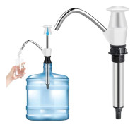 Praktisk manuell pump för utomhusbruk, dricksvattenpump, manuell vattenpump, manuell tryckvatten, husbil diskho manuell pump dubbelverkande camping