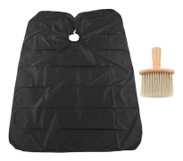 Salon Hairdressing Cape Set Hair Cutting Cape Set Large Haircut Hairdresser Cape Elastic Collar Soft Hairdressing Cape for Adults